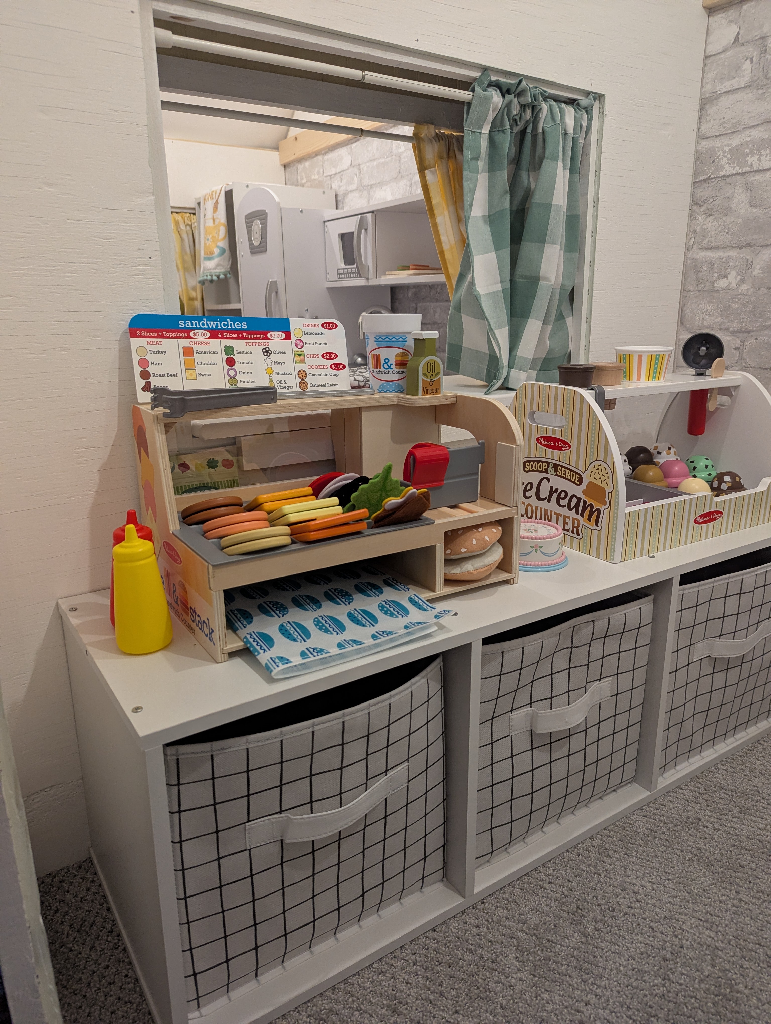 Kits and subscription boxes for playhouse accessories